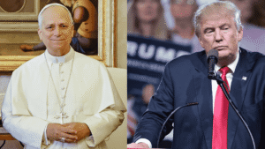 Pope Leo and Trump